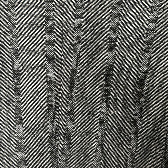 NWT Vintage Umberto Ginocchietti Black White Chevron Blazer Jacket XL/EU 44 - Picture 5 of 8